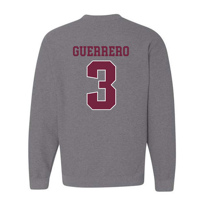 SIU Carbondale - NCAA Baseball : Julio Guerrero - Classic Shersey Crewneck Sweatshirt-1
