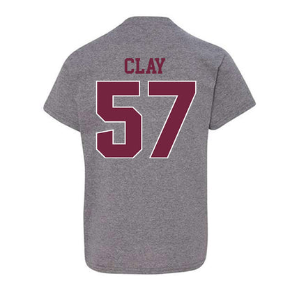 SIU Carbondale - NCAA Football : Kaden Clay - Classic Shersey Youth T-Shirt-1