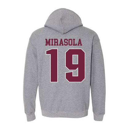 SIU Carbondale - NCAA Football : Jc Mirasola - Classic Shersey Hooded Sweatshirt-1
