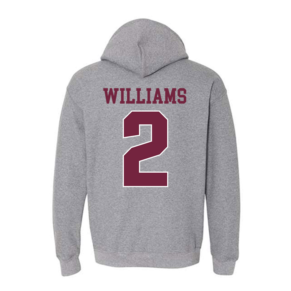 SIU Carbondale - NCAA Softball : Emily Williams - Classic Shersey Hooded Sweatshirt-1