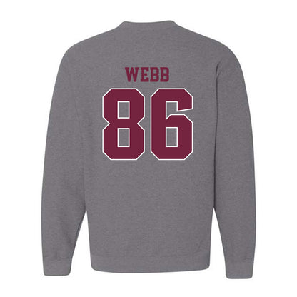 SIU Carbondale - NCAA Football : Jack Webb - Classic Shersey Crewneck Sweatshirt-1
