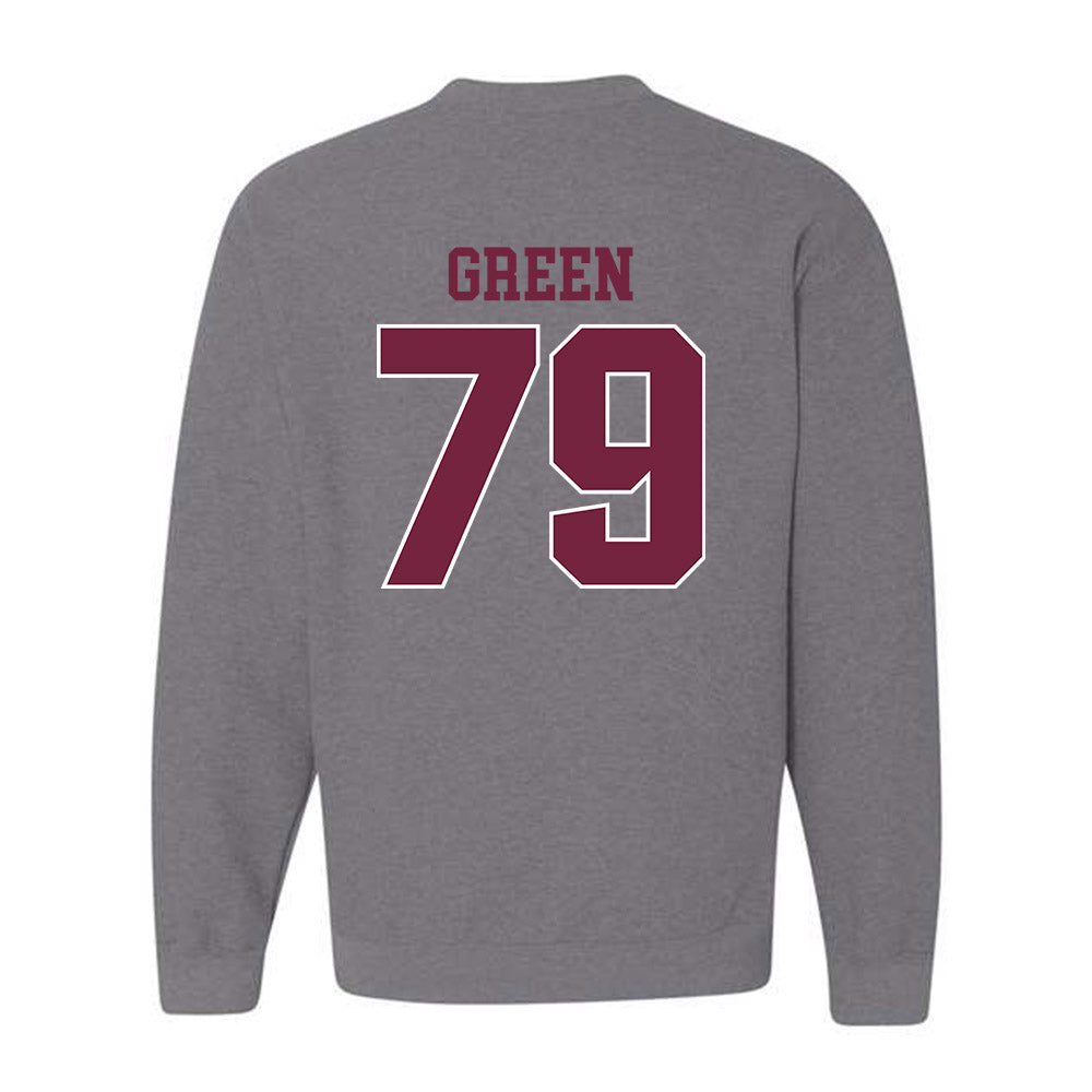 SIU Carbondale - NCAA Football : Donte Green - Classic Shersey Crewneck Sweatshirt-1