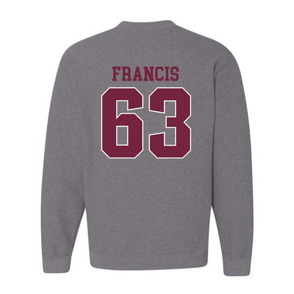 SIU Carbondale - NCAA Football : Kellen Francis - Classic Shersey Crewneck Sweatshirt-1