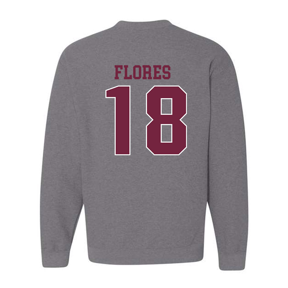 SIU Carbondale - NCAA Baseball : Jaden Flores - Classic Shersey Crewneck Sweatshirt-1