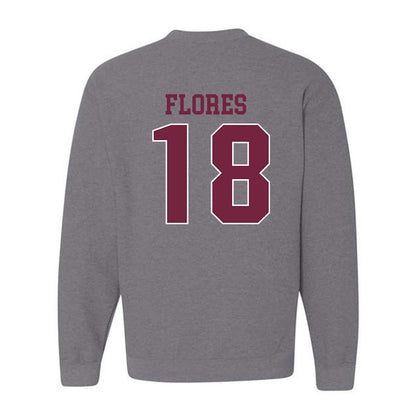 SIU Carbondale - NCAA Baseball : Jaden Flores - Classic Shersey Crewneck Sweatshirt-1