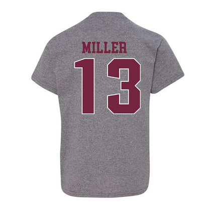 SIU Carbondale - NCAA Football : Camron Miller - Classic Shersey Youth T-Shirt-1