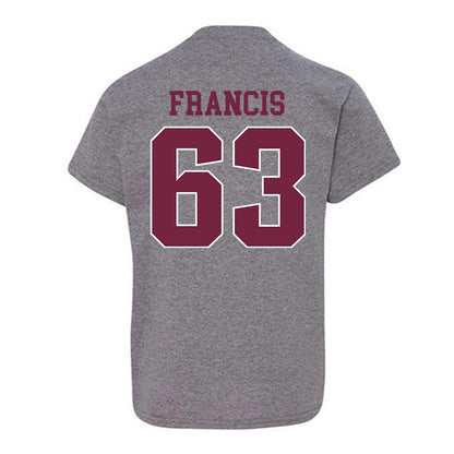 SIU Carbondale - NCAA Football : Kellen Francis - Classic Shersey Youth T-Shirt-1
