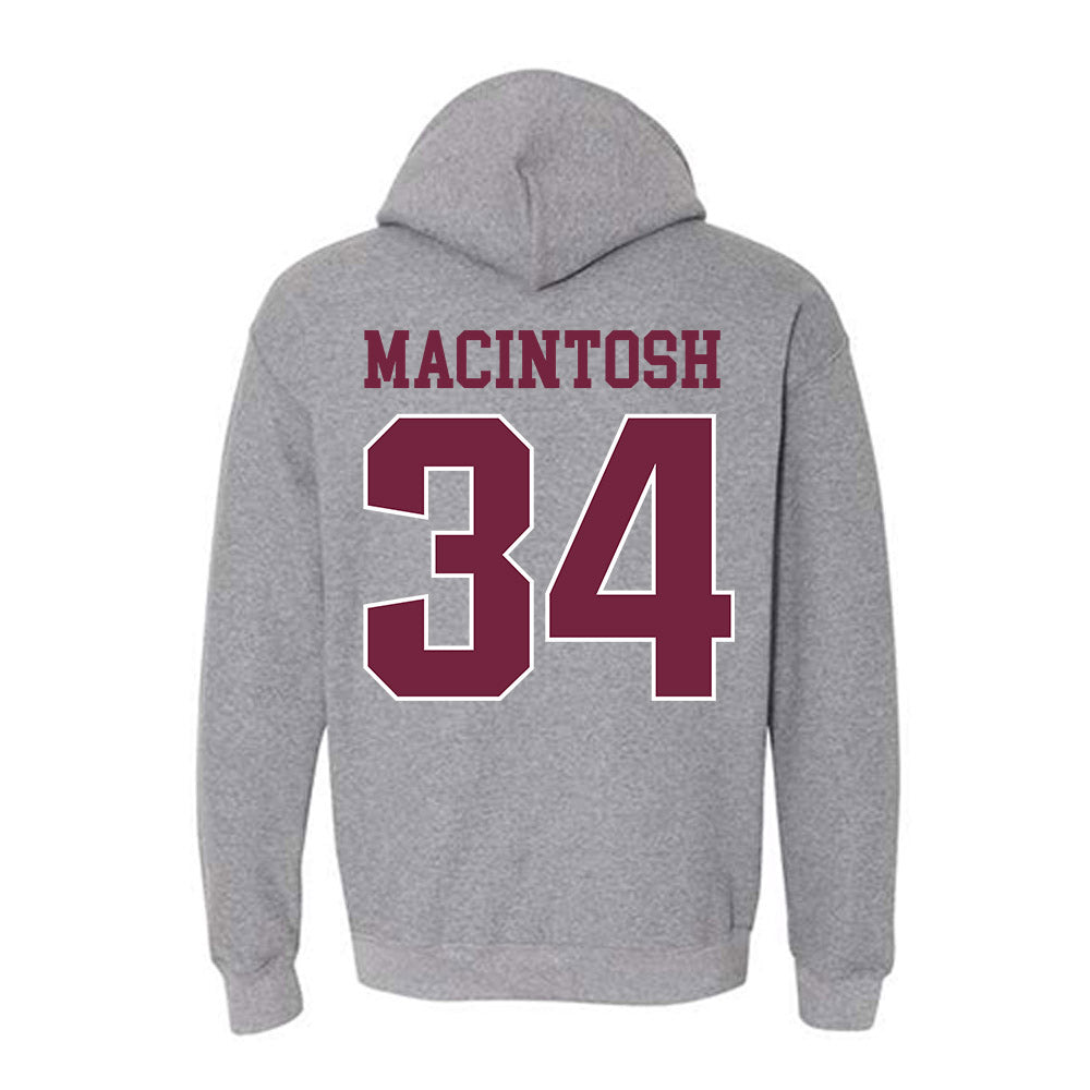 SIU Carbondale - NCAA Baseball : Jack MacIntosh - Classic Shersey Hooded Sweatshirt-1