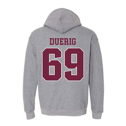 SIU Carbondale - NCAA Football : Aidan Duerig - Classic Shersey Hooded Sweatshirt-1