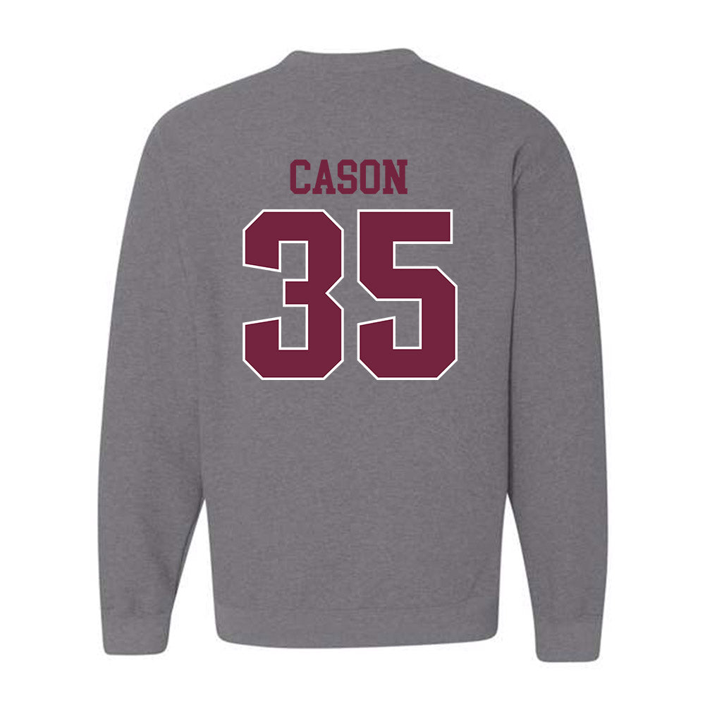SIU Carbondale - NCAA Football : Cameron Cason - Classic Shersey Crewneck Sweatshirt-1