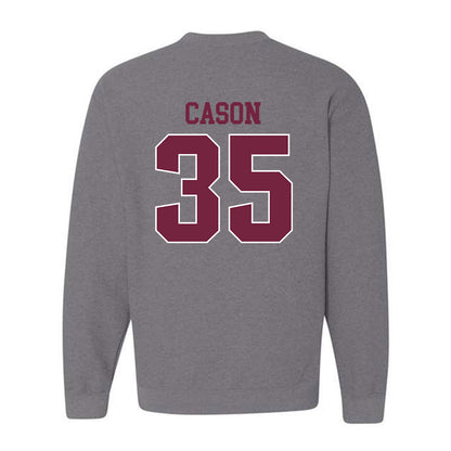 SIU Carbondale - NCAA Football : Cameron Cason - Classic Shersey Crewneck Sweatshirt-1