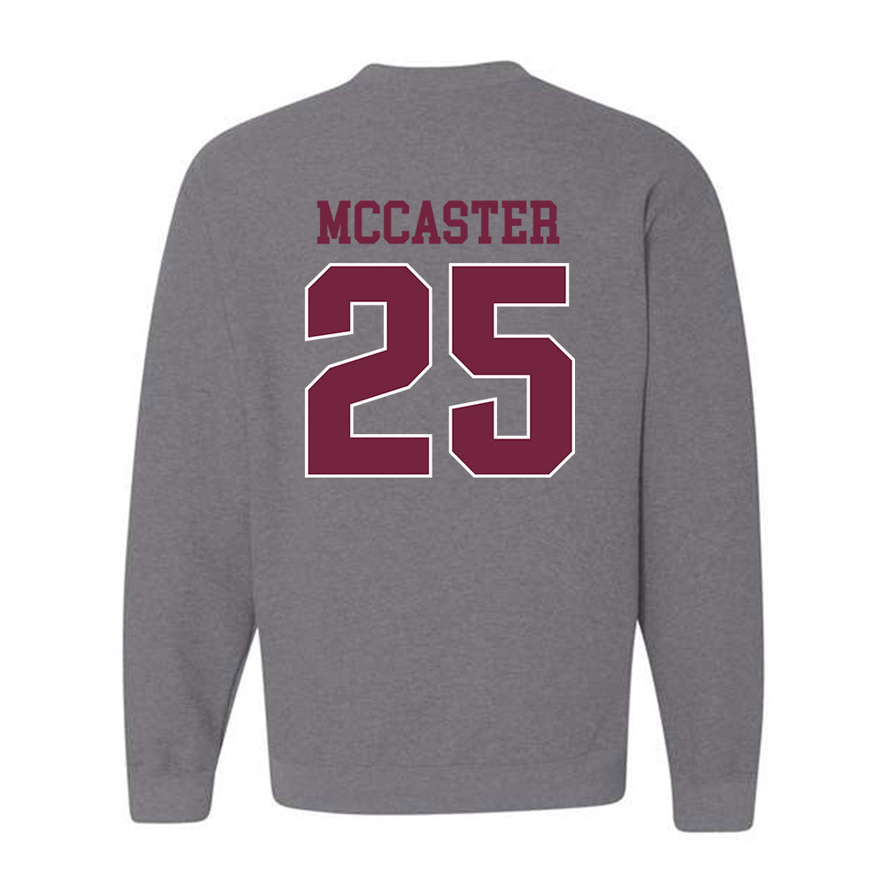 SIU Carbondale - NCAA Football : Jayden McCaster - Classic Shersey Crewneck Sweatshirt-1