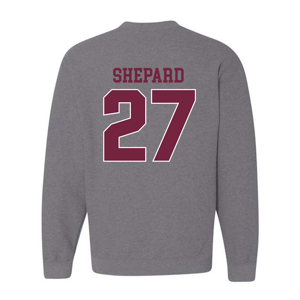 SIU Carbondale - NCAA Baseball : Troy Shepard - Classic Shersey Crewneck Sweatshirt-1