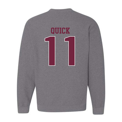 SIU Carbondale - NCAA Football : Markell Quick - Classic Shersey Crewneck Sweatshirt-1