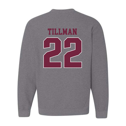 SIU Carbondale - NCAA Football : Joshua Tillman - Classic Shersey Crewneck Sweatshirt-1