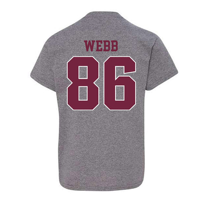SIU Carbondale - NCAA Football : Jack Webb - Classic Shersey Youth T-Shirt-1