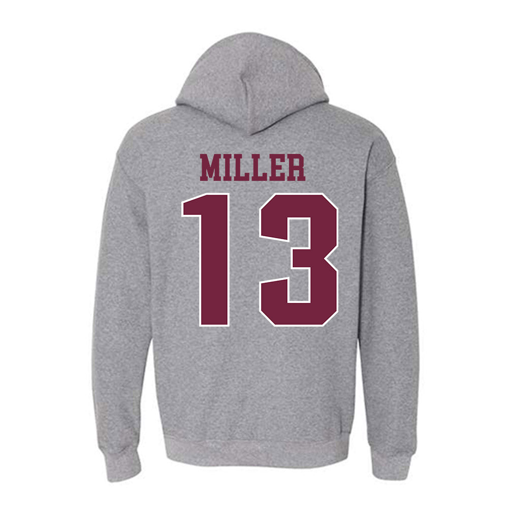 SIU Carbondale - NCAA Football : Camron Miller - Classic Shersey Hooded Sweatshirt-1