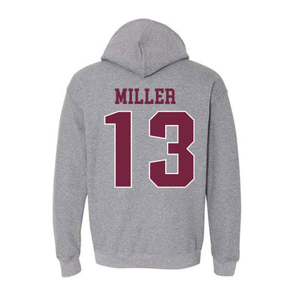 SIU Carbondale - NCAA Football : Camron Miller - Classic Shersey Hooded Sweatshirt-1