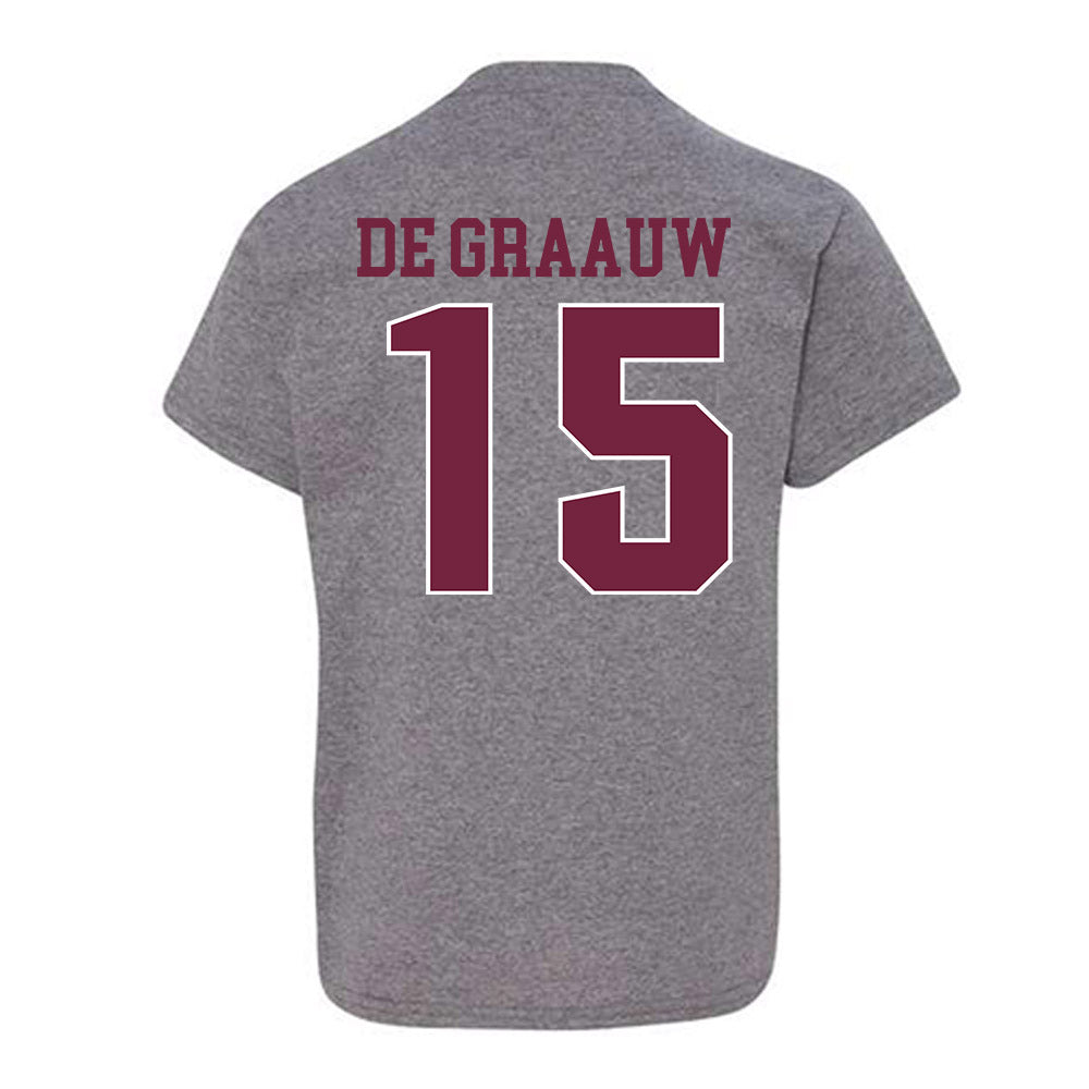 SIU Carbondale - NCAA Baseball : Gio De Graauw - Classic Shersey Youth T-Shirt-1