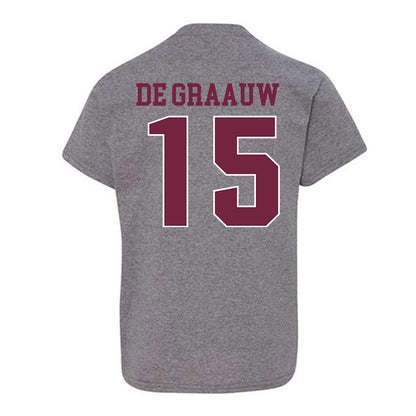 SIU Carbondale - NCAA Baseball : Gio De Graauw - Classic Shersey Youth T-Shirt-1