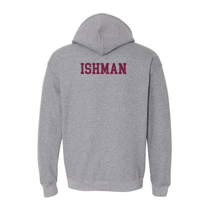 SIU Carbondale - NCAA Men's Track & Field : Mark Ishman - Classic Shersey Hooded Sweatshirt-1