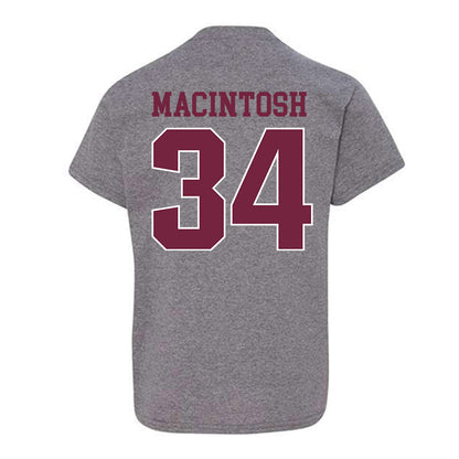 SIU Carbondale - NCAA Baseball : Jack MacIntosh - Classic Shersey Youth T-Shirt-1