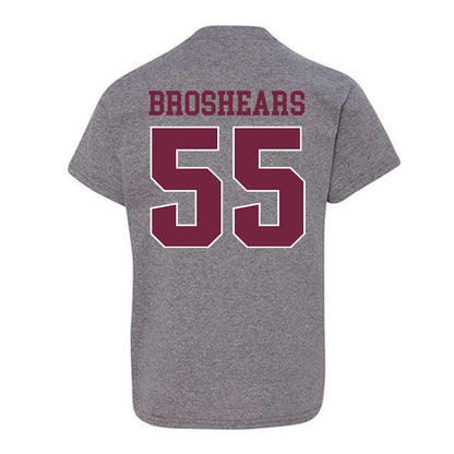 SIU Carbondale - NCAA Football : Alex Broshears - Classic Shersey Youth T-Shirt-1