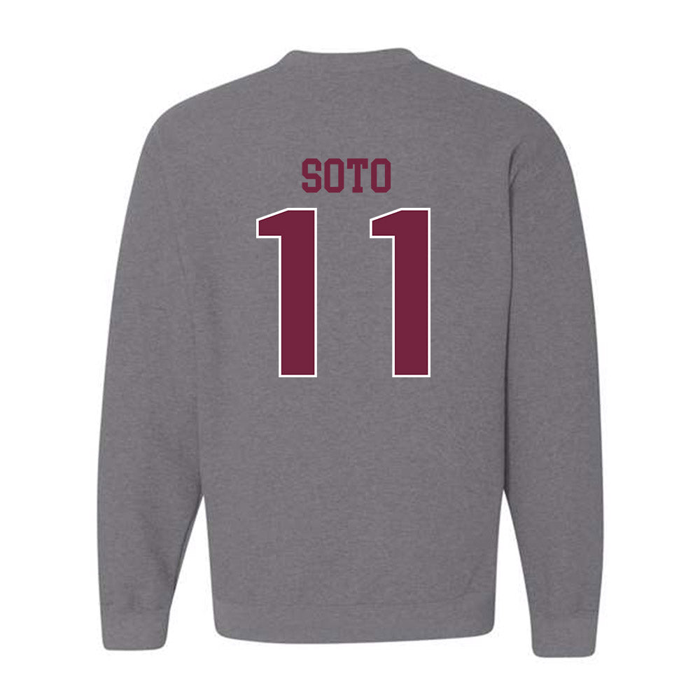SIU Carbondale - NCAA Women's Soccer : Londyn Soto - Classic Shersey Crewneck Sweatshirt-1