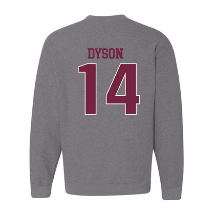 SIU Carbondale - NCAA Football : Traivon Dyson - Classic Shersey Crewneck Sweatshirt-1