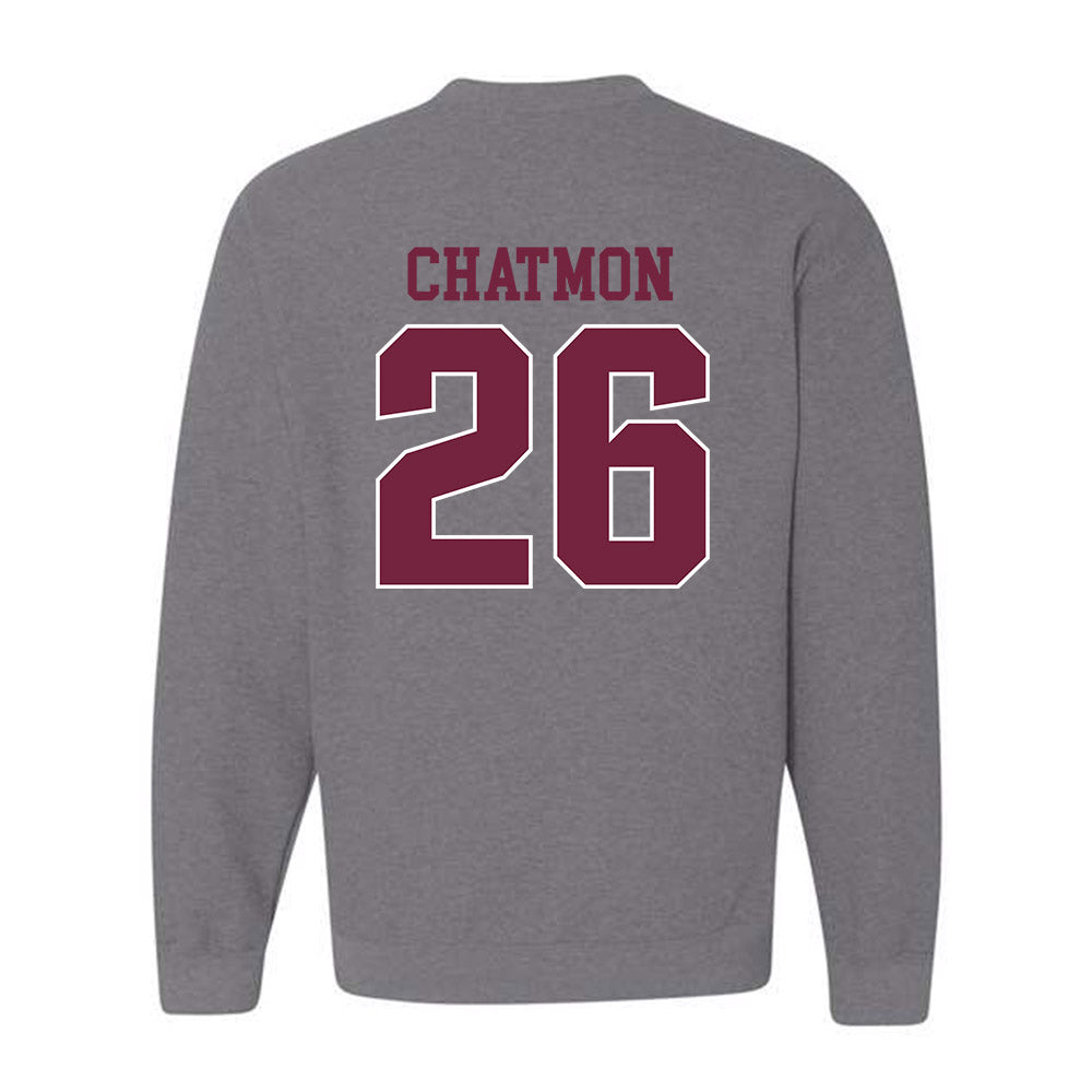 SIU Carbondale - NCAA Football : Quade Chatmon - Classic Shersey Crewneck Sweatshirt-1
