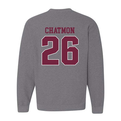 SIU Carbondale - NCAA Football : Quade Chatmon - Classic Shersey Crewneck Sweatshirt-1