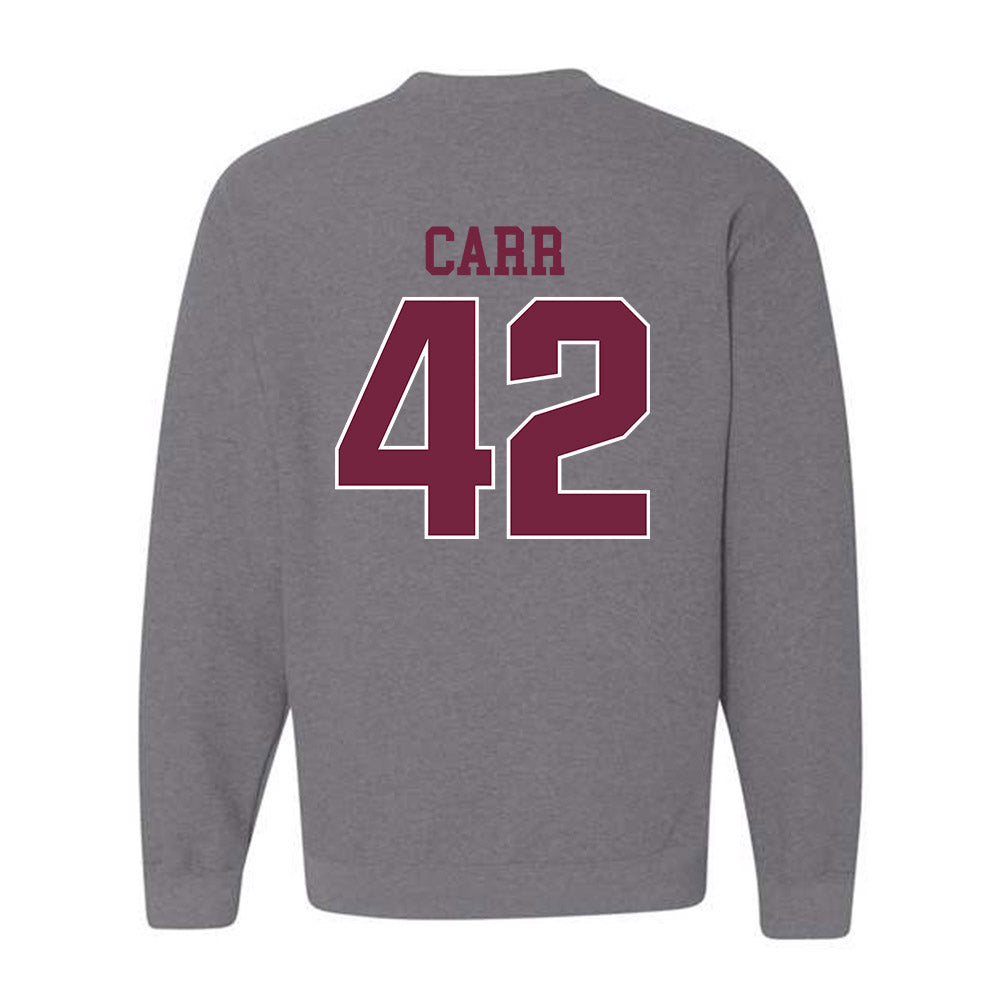 SIU Carbondale - NCAA Football : Patrick Carr - Classic Shersey Crewneck Sweatshirt-1