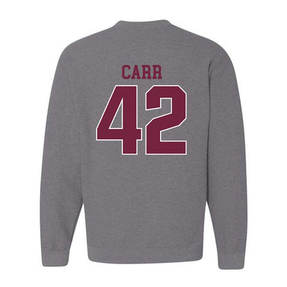 SIU Carbondale - NCAA Football : Patrick Carr - Classic Shersey Crewneck Sweatshirt-1
