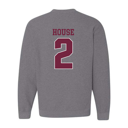 SIU Carbondale - NCAA Men's Basketball : Quelron House - Classic Shersey Crewneck Sweatshirt-1