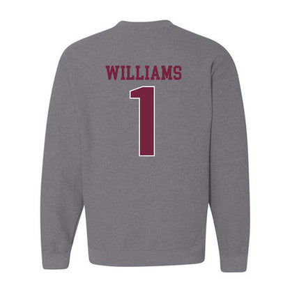 SIU Carbondale - NCAA Football : DJ Williams - Classic Shersey Crewneck Sweatshirt-1