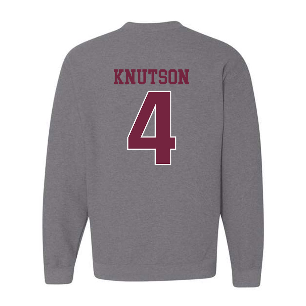 SIU Carbondale - NCAA Softball : Amanda Knutson - Classic Shersey Crewneck Sweatshirt-1