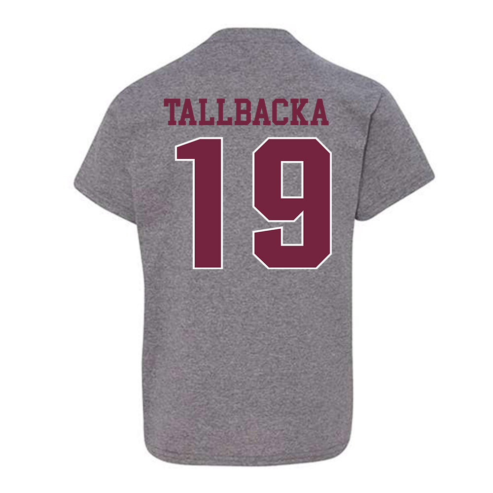SIU Carbondale - NCAA Women's Soccer : Katelyn Tallbacka - Classic Shersey Youth T-Shirt-1