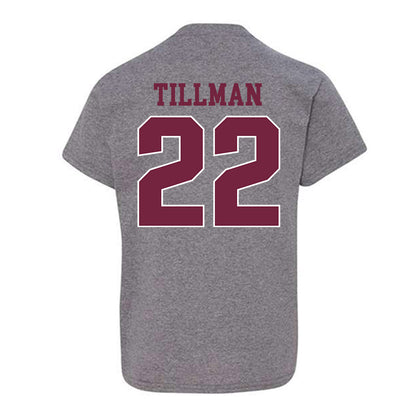 SIU Carbondale - NCAA Football : Joshua Tillman - Classic Shersey Youth T-Shirt-1