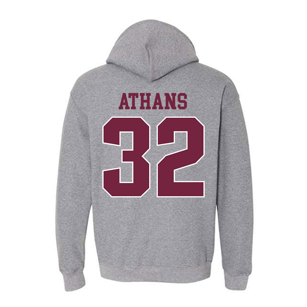 SIU Carbondale - NCAA Football : Jimmy Athans - Classic Shersey Hooded Sweatshirt-1
