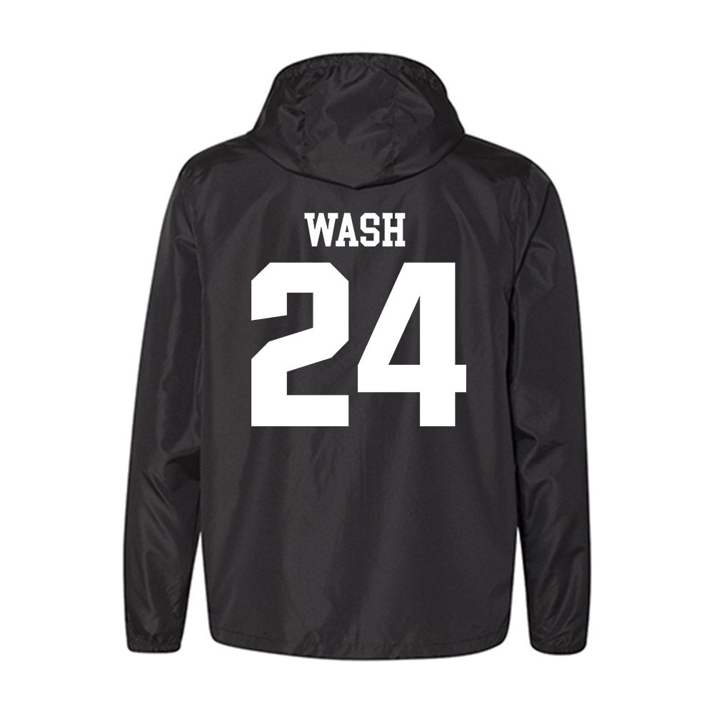 SIU Carbondale - NCAA Football : Lem Wash - Windbreaker-1