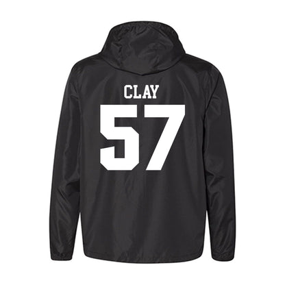 SIU Carbondale - NCAA Football : Kaden Clay - Windbreaker-1