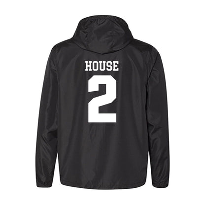 SIU Carbondale - NCAA Men's Basketball : Quelron House - Windbreaker-1