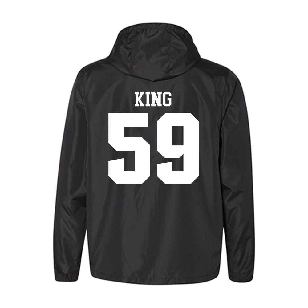 SIU Carbondale - NCAA Football : Brennan King - Windbreaker-1