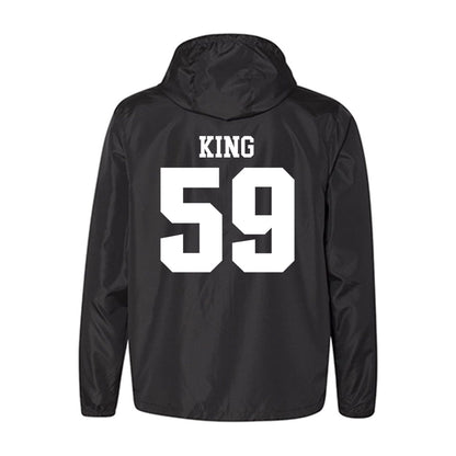 SIU Carbondale - NCAA Football : Brennan King - Windbreaker-1