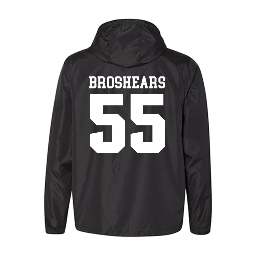 SIU Carbondale - NCAA Football : Alex Broshears - Windbreaker-1