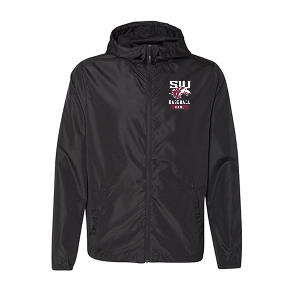 SIU Carbondale - NCAA Baseball : Nolan Hand - Windbreaker-0