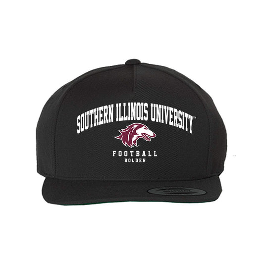 SIU Carbondale - NCAA Football : Joshua Bolden - Snapback Hat-0