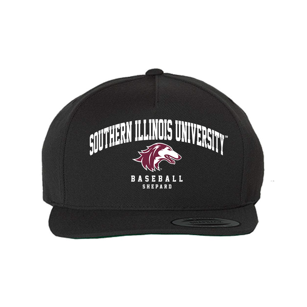 SIU Carbondale - NCAA Baseball : Troy Shepard - Snapback Hat-0