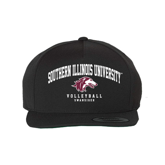 SIU Carbondale - NCAA Women's Volleyball : Ella Swansiger - Snapback Hat-0