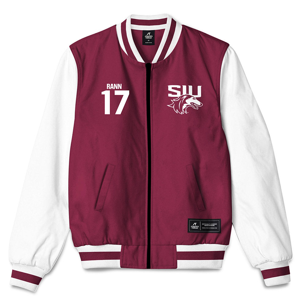 SIU Carbondale - NCAA Football : Owen Rann - Bomber Jacket-0